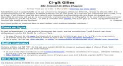 Desktop Screenshot of gchagnon.fr